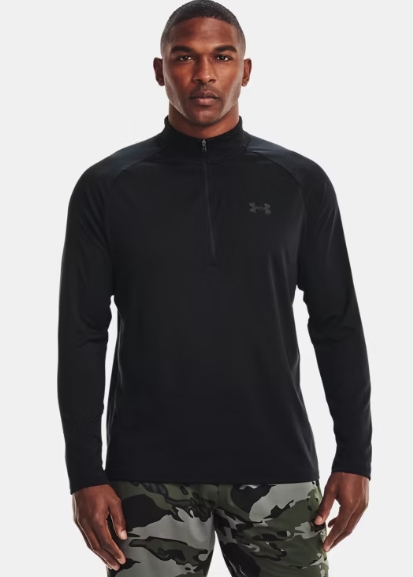 Herren UA Tech 2.0 Langarm-Oberteil mit ½ Zip