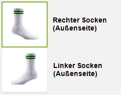 Socken ganz einfach und unkompliziert bedrucken lassen